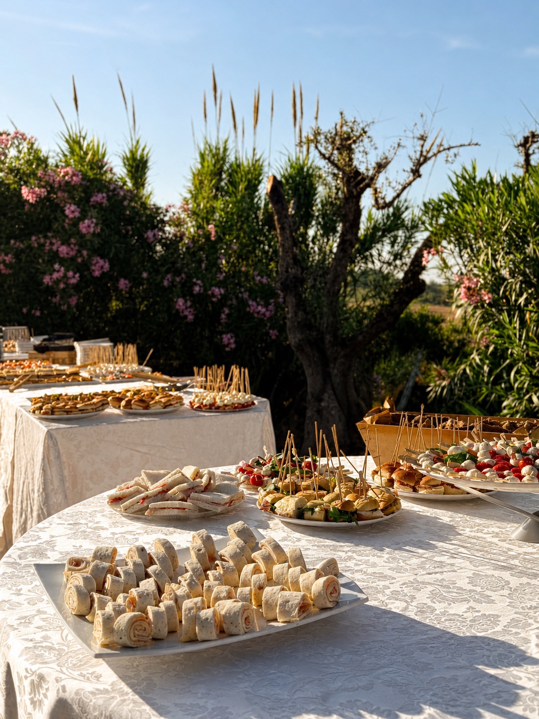 Il buffet nel verde